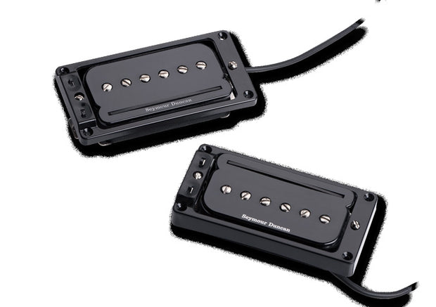 Seymour Duncan P-Rails w/Flat Triple Shot Set Black