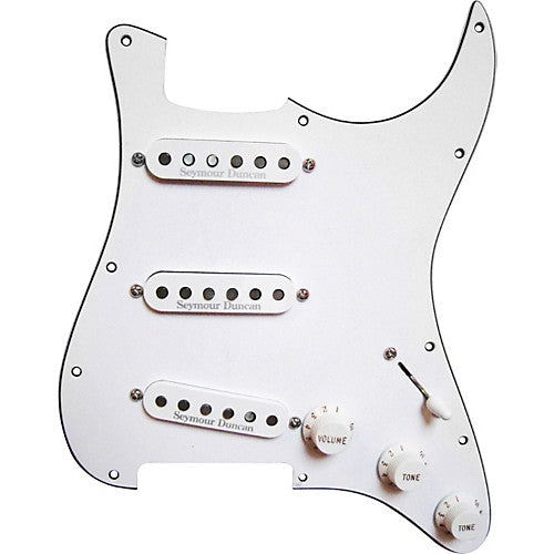 Seymour Duncan Pickguard Assembly California 50s Set White
