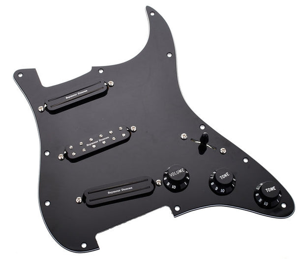 Seymour Duncan Pickguard Assembly Dave Murray Black