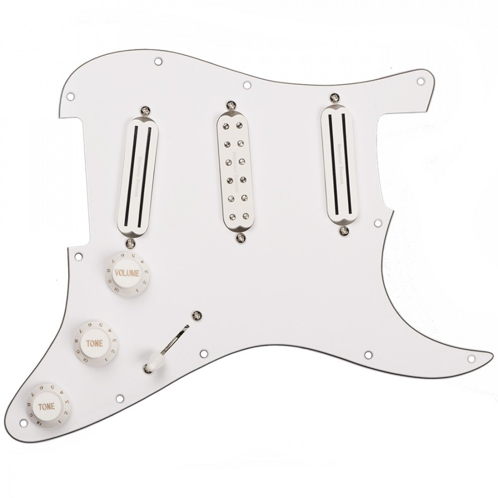 Seymour Duncan Pickguard Assembly Dave Murray White