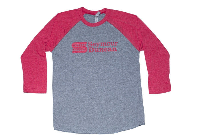 Seymour Duncan T-Shirt Logo Baseball Red XL
