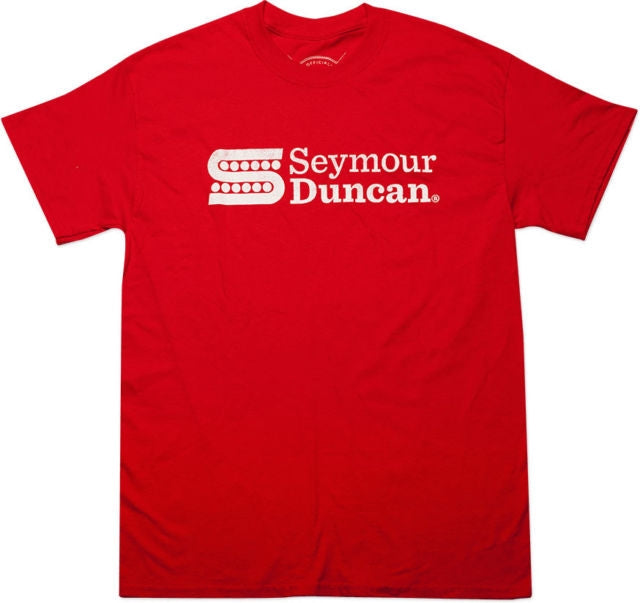 Seymour Duncan T-Shirt Logo Red Large
