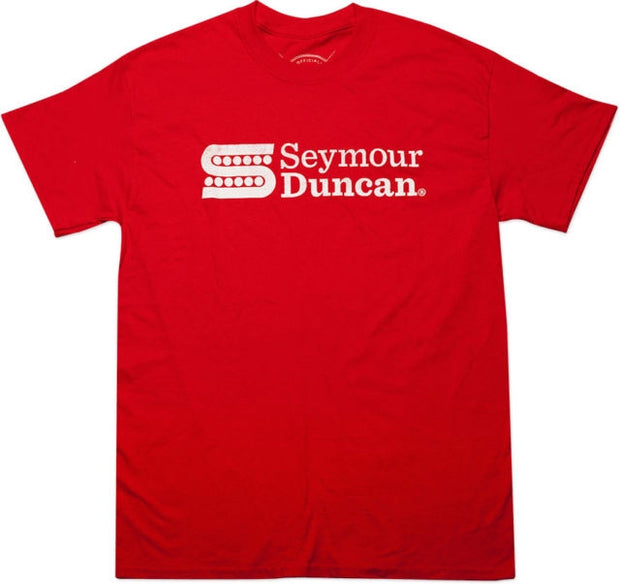 Seymour Duncan T-Shirt Logo Red Large