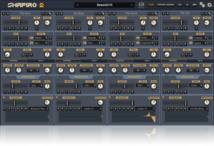 Channel Robot Shapiro 2 Synthesizer Plugin