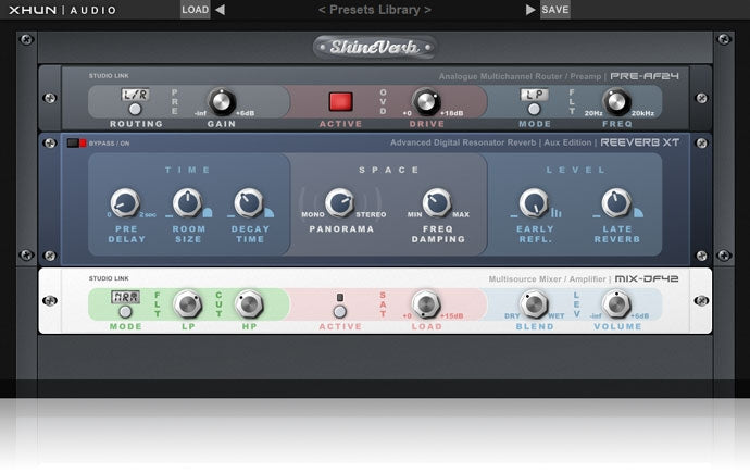 Xhun Audio ShineVerb Reverb Processor