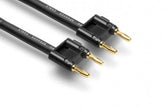 Hosa SKJ-603BB Speaker Cable Dual Banana to Same, 3 ft