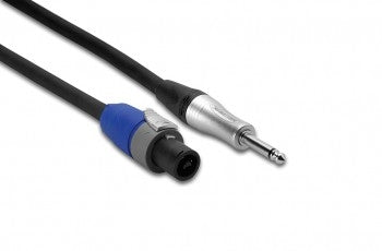 Hosa SKT-225Q Edge Speaker Cable, Neutrik speakON to 1/4 in TS, 25 ft