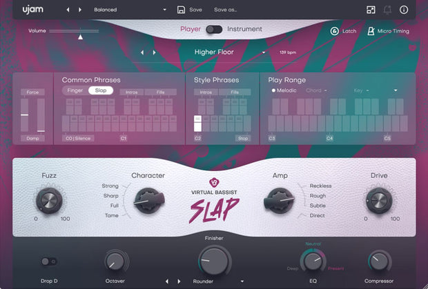 UJAM Instruments Virtual Bassist SLAP Plugin