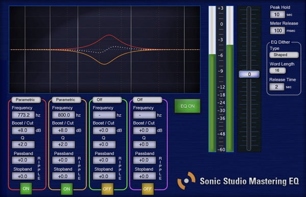 Sonic Studio Sonic Studio Mastering EQ