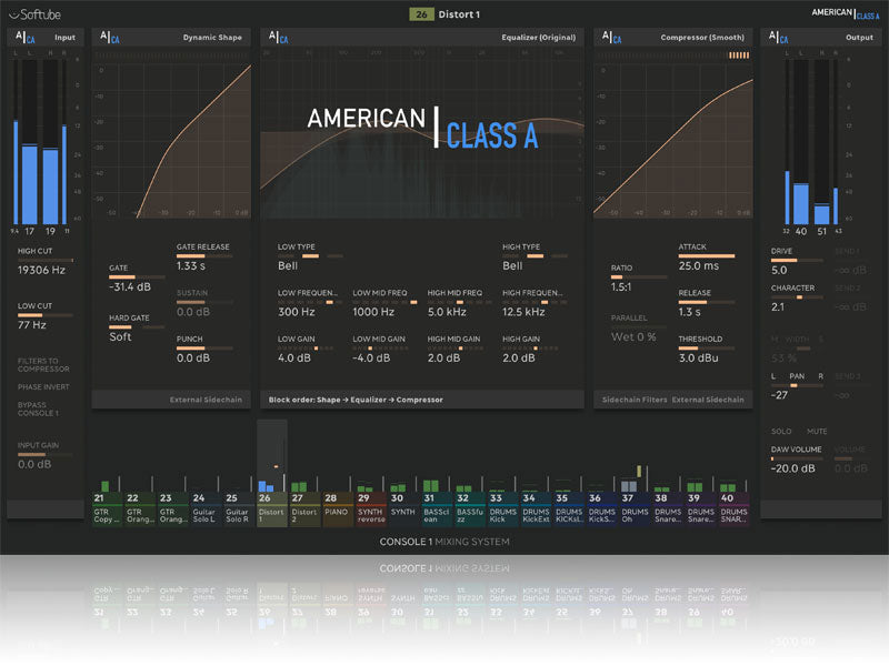 Softube American Class A Plugin for Native or Console 1