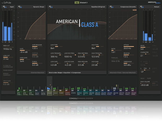 Softube American Class A Plugin for Native or Console 1
