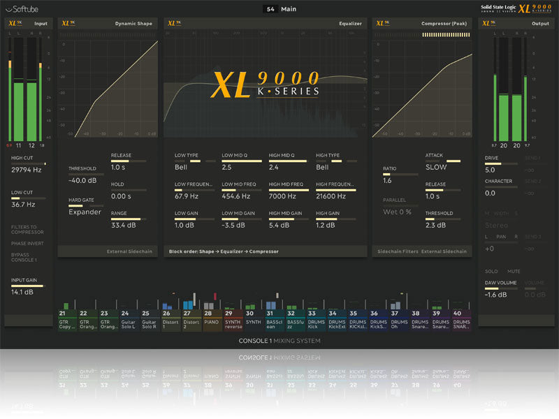 Softube SSL XL 9000K Plugin for Console 1