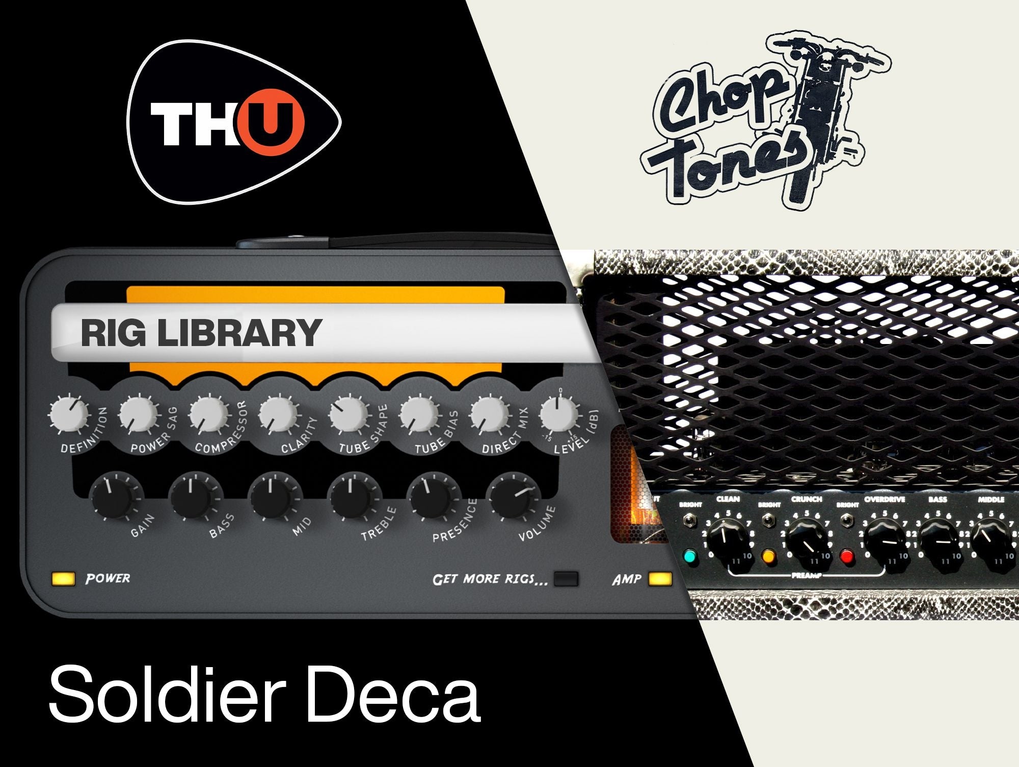 Overloud Choptones Soldier Deca Rig Library for TH-U