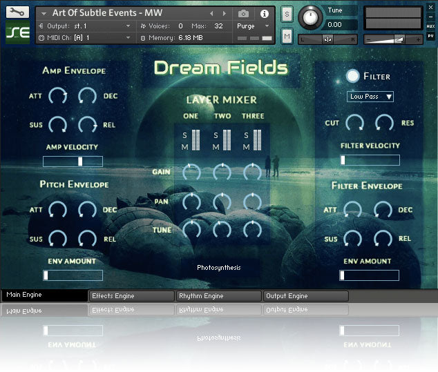 Soundethers Dream Fields Kontakt Library