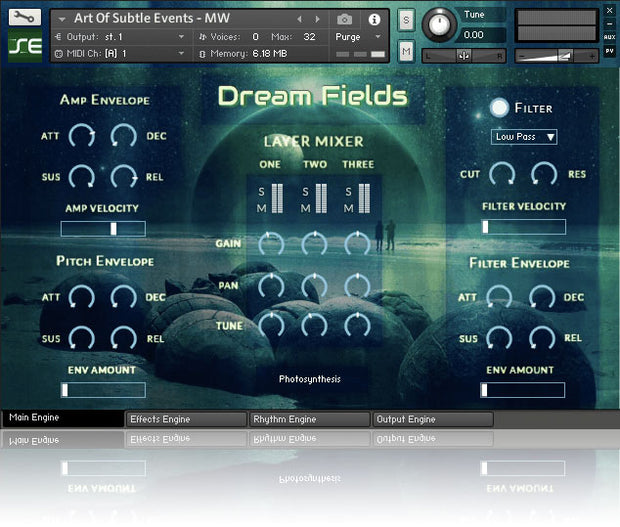 Soundethers Dream Fields Kontakt Library