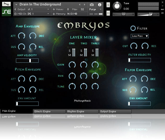 Soundethers Embryos Kontakt Library