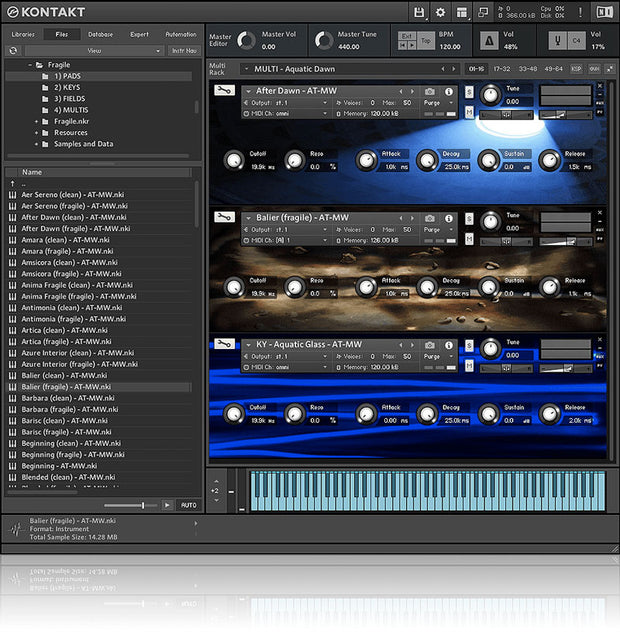 Soundethers Fragile Kontakt Library