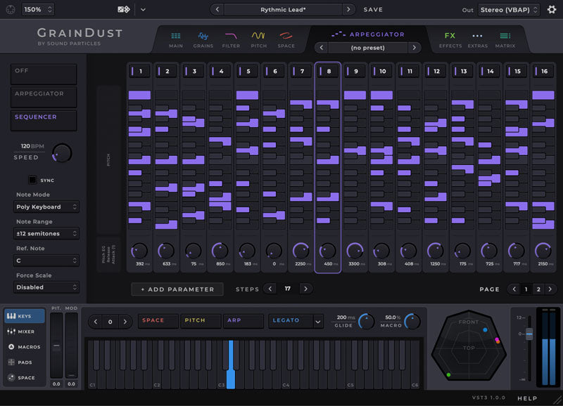 Sound Particles GrainDust