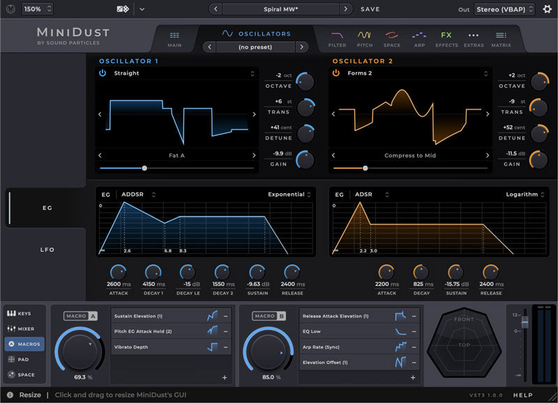 Sound Particles MiniDust