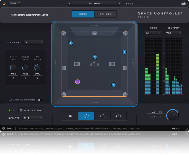 Sound Particles Space Controller Studio - Educational Edition
