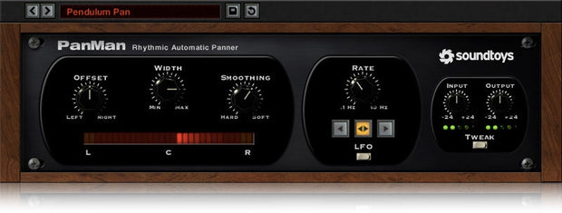Soundtoys PanMan Rhythmic Auto Panner