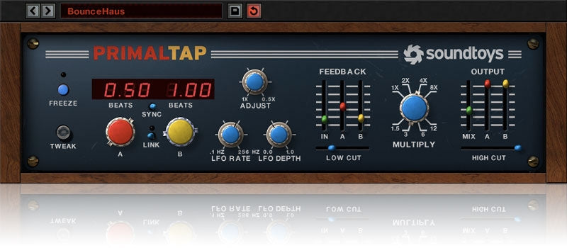 Soundtoys PrimalTap Retro Delay With Freeze