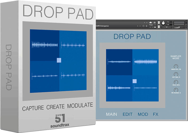 Soundtrax Drop Pad 2 Kontakt Library
