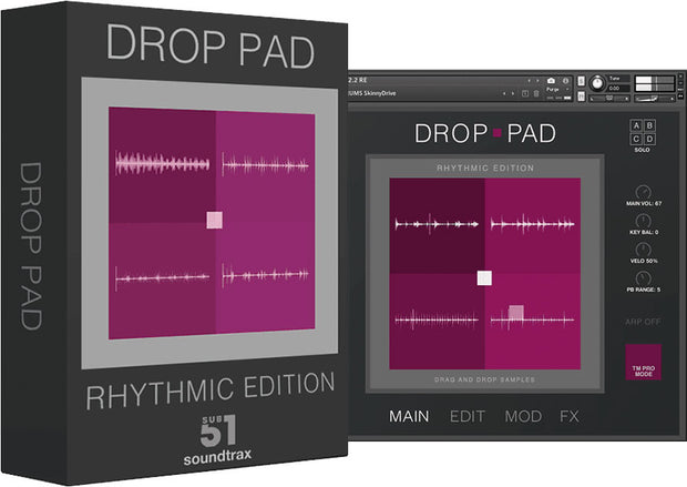 Soundtrax Drop Pad 2 - Rhythmic Edition Kontakt Library