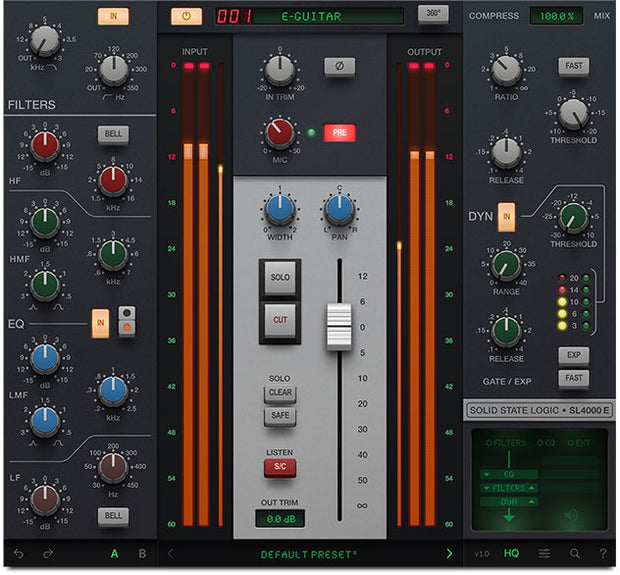 SSL 4K E Channel Strip