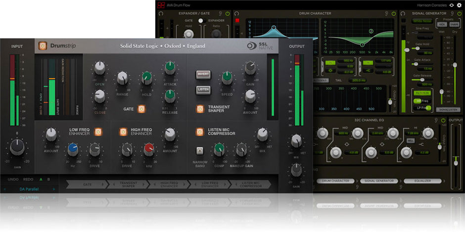 SSL Native Drumstrip + Harrison Drum Flow Bundle