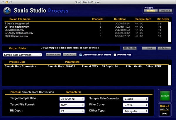 Sonic Studio Sonic Studio Process