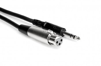 Hosa STX-103F Balanced Interconnect, XLR3F to 1/4 in TRS, 3 ft