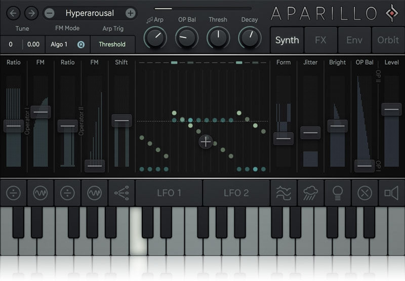Sugar Bytes Aparillo Textural FM Synthesizer