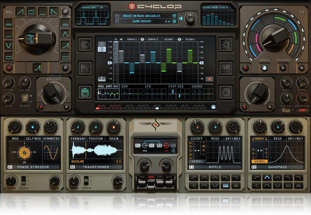 Sugar Bytes Cyclop Twisted Bass Synthesizer