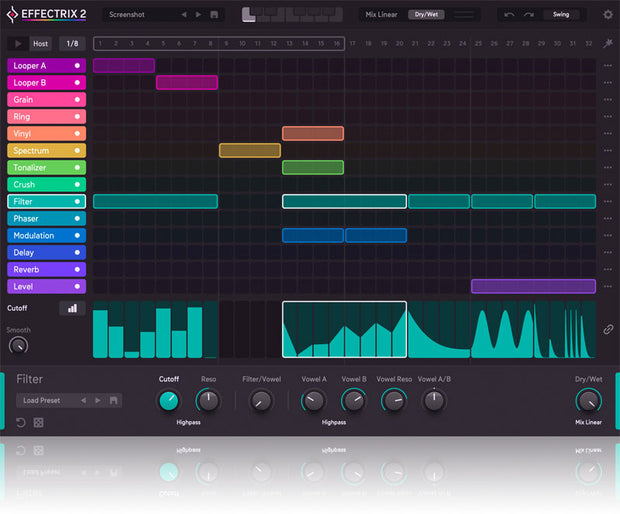 Sugar Bytes Effectrix 2 Effect Sequencer