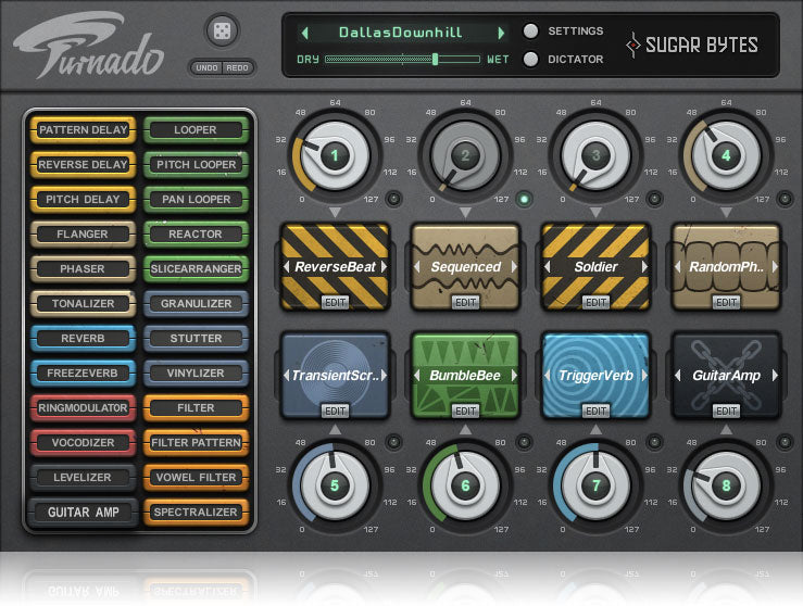 Sugar Bytes Turnado Action Multi FX