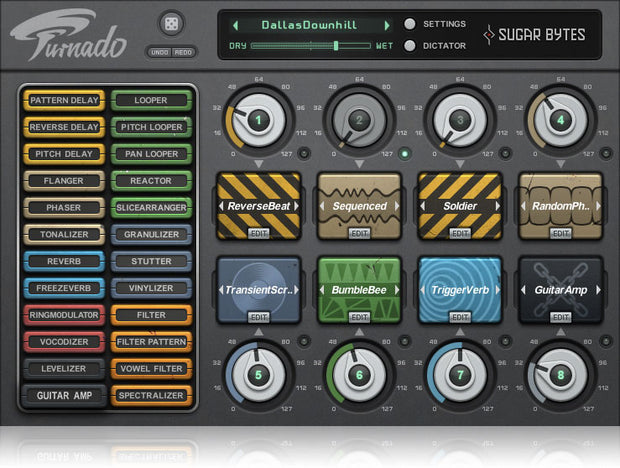 Sugar Bytes Turnado Action Multi FX