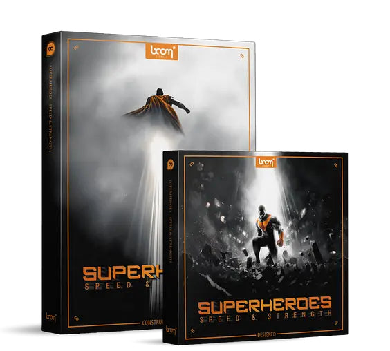 BOOM Library: Boom Superheroes Spe & Str - Bdl