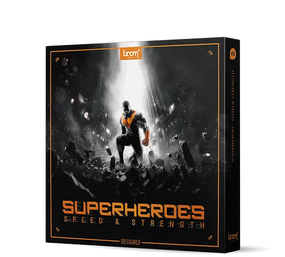 BOOM Library:Boom Superheroes Spe & Str - DESIGNED