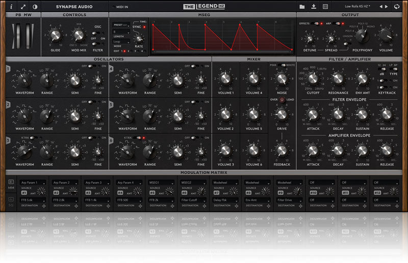 Synapse Audio The Legend HZ
