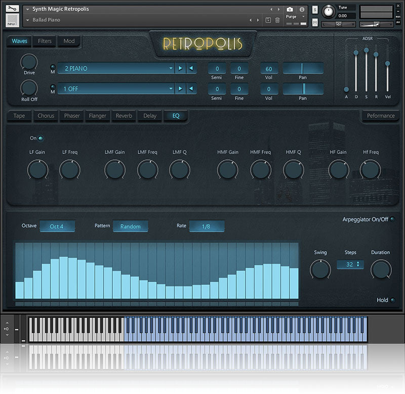 Synth Magic Retropolis Kontakt Library