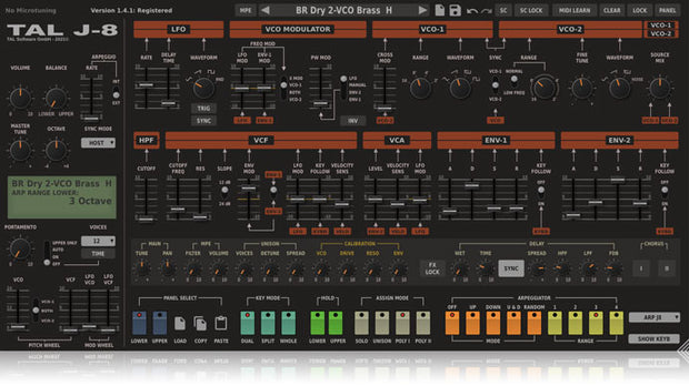Togu Audio Line TAL J-8 Jupiter 8