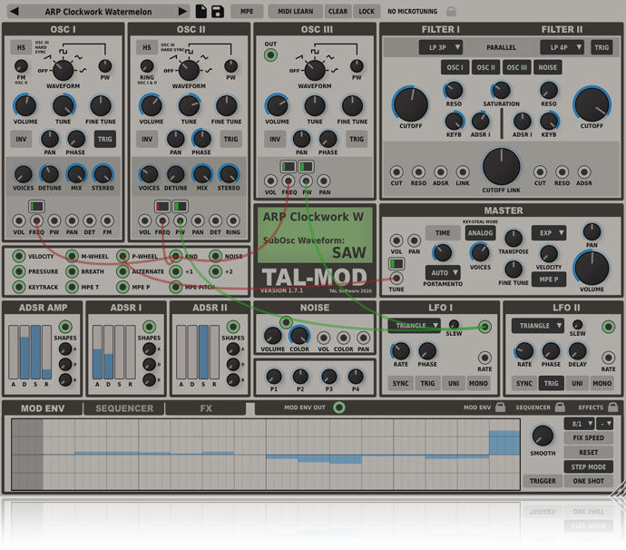Togu Audio Line TAL Mod Synthesizer