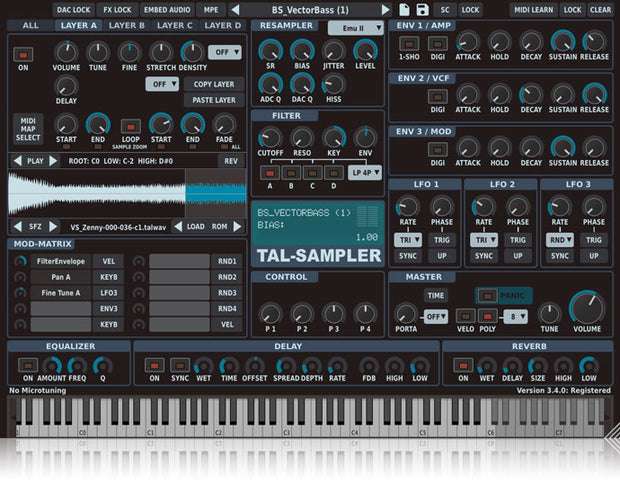 Togu Audio Line TAL Sampler