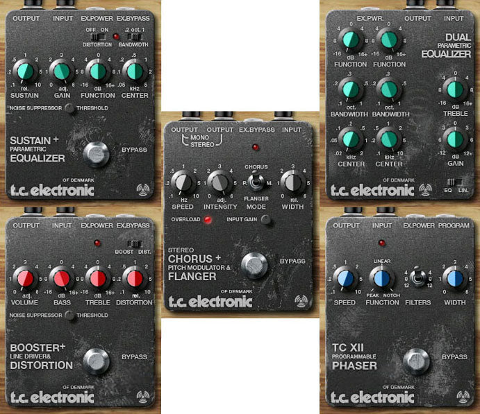 TC Electronic Vintage Guitar Pedal Bundle