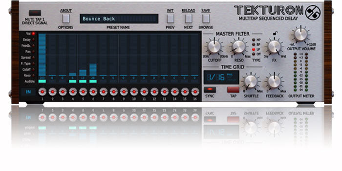 D16 Tekturon Multitap Sequenced Delay Plugin