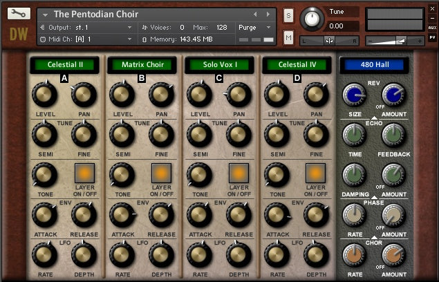 Hideaway Studio The Pentodian Resonator Choir Kontakt Instrument
