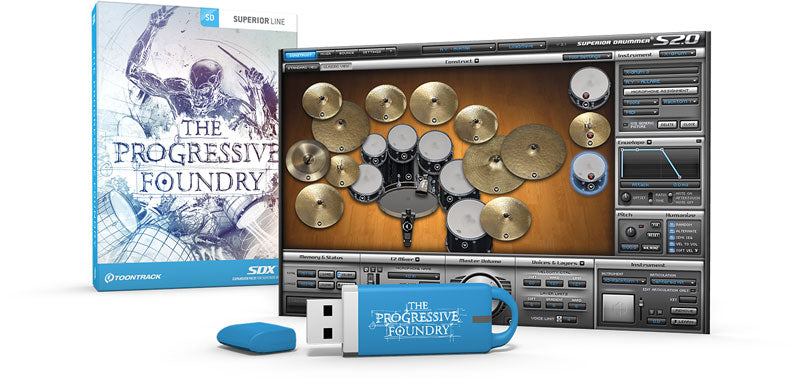 Toontrack The Progressive Foundry SDX