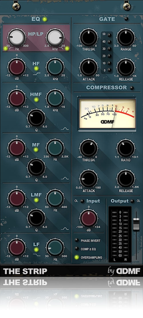 DDMF TheStrip Classic Channel Strip Plugin