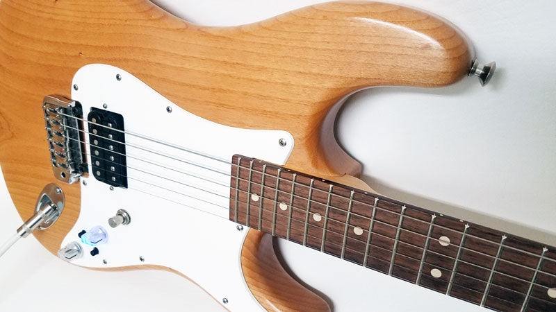 Tone Bakery Warmoth Stratocaster with built-in Creme Brulee Overdrive Boost Pedal